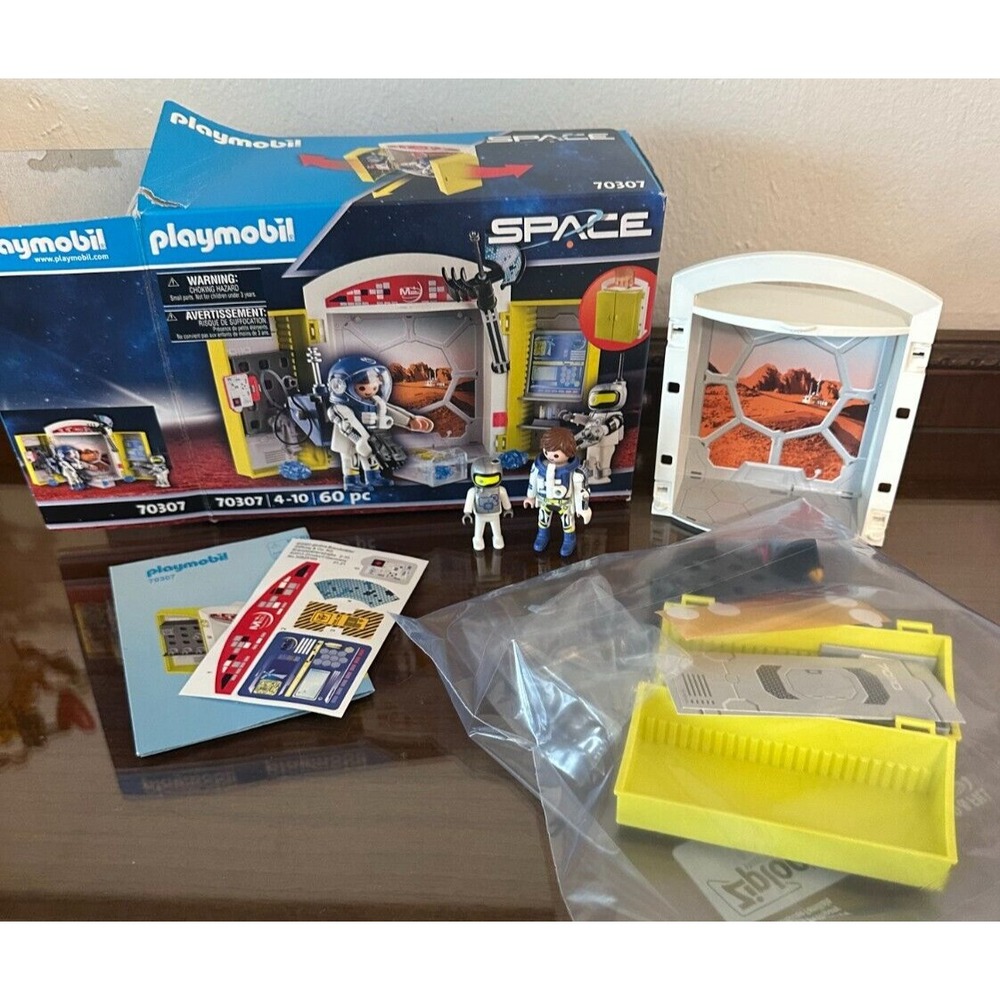 Playmobil Space 70307 Space Case Open Box INCOMPLETE